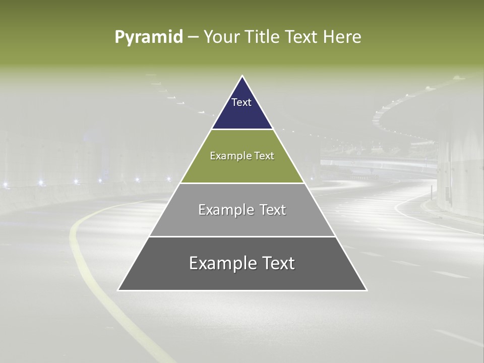 Urban Scene Moving Down Yard Line PowerPoint Template