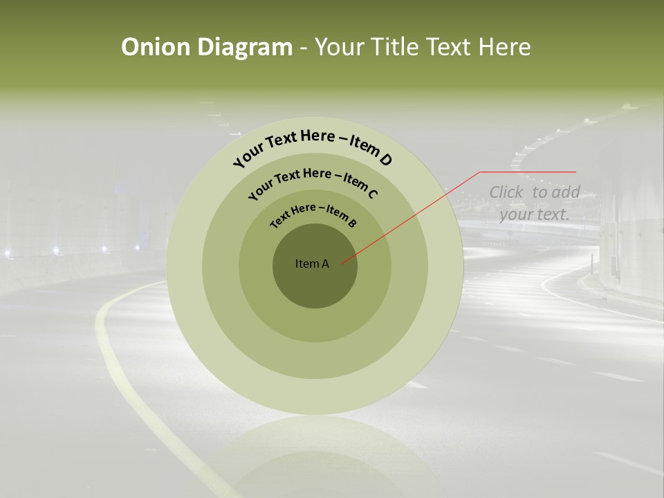 Urban Scene Moving Down Yard Line PowerPoint Template