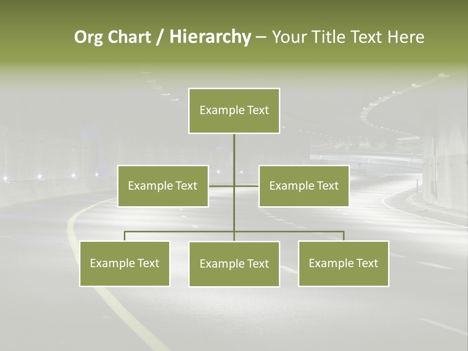 Urban Scene Moving Down Yard Line PowerPoint Template