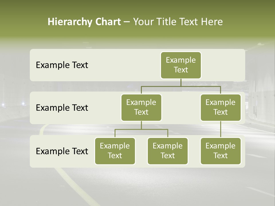 Urban Scene Moving Down Yard Line PowerPoint Template