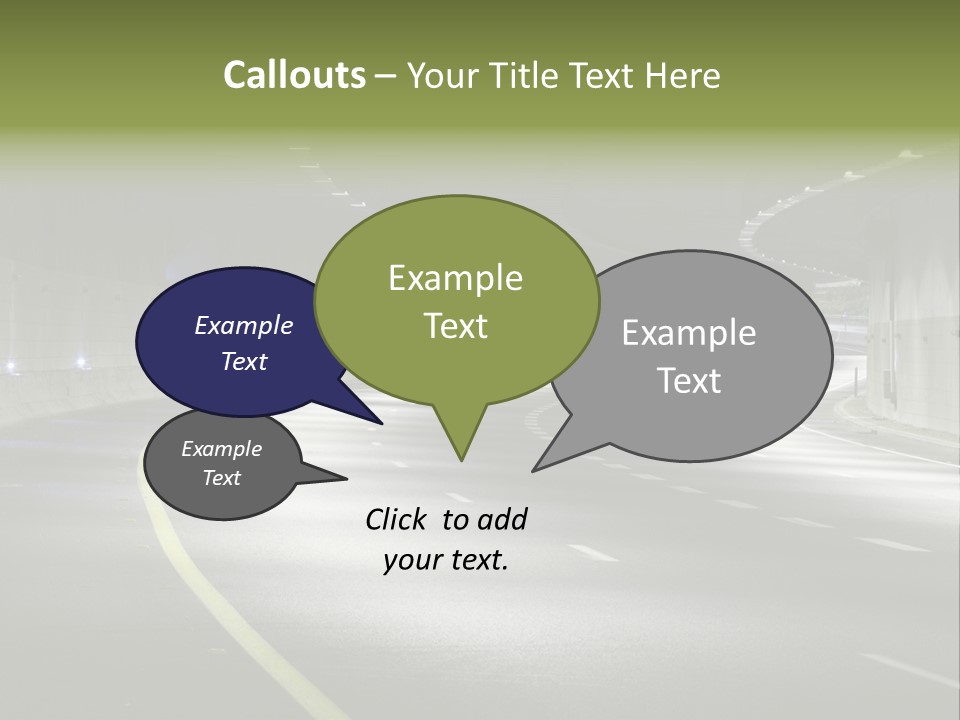 Urban Scene Moving Down Yard Line PowerPoint Template