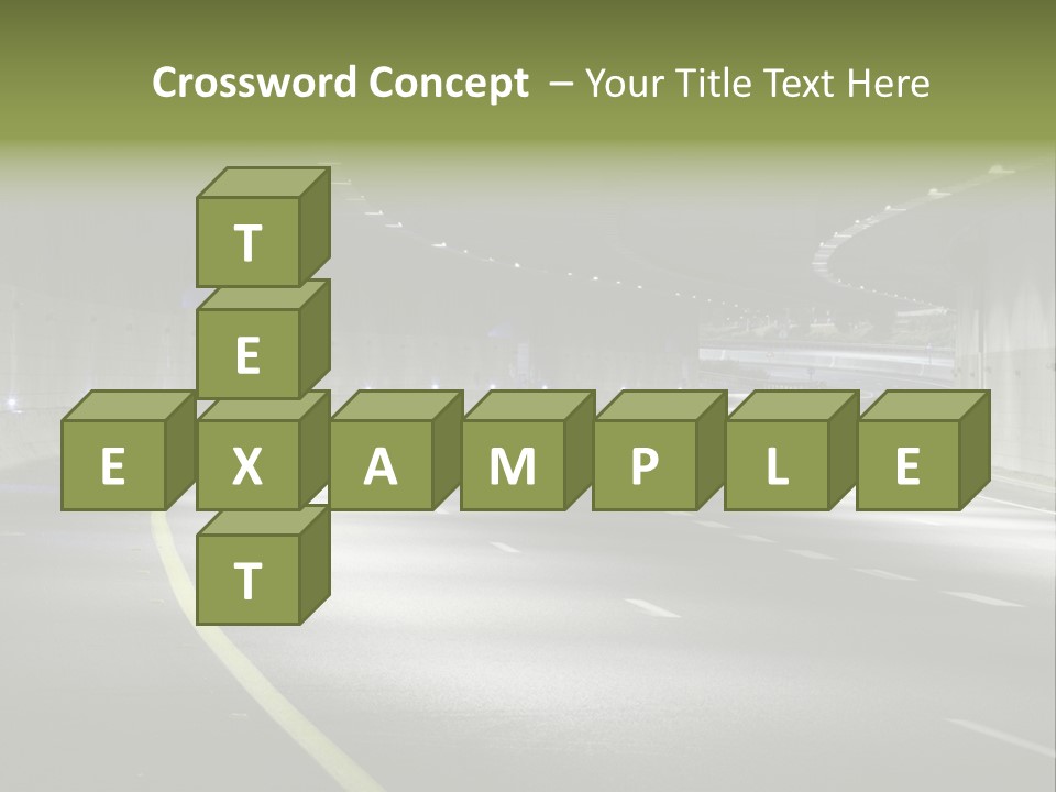 Urban Scene Moving Down Yard Line PowerPoint Template