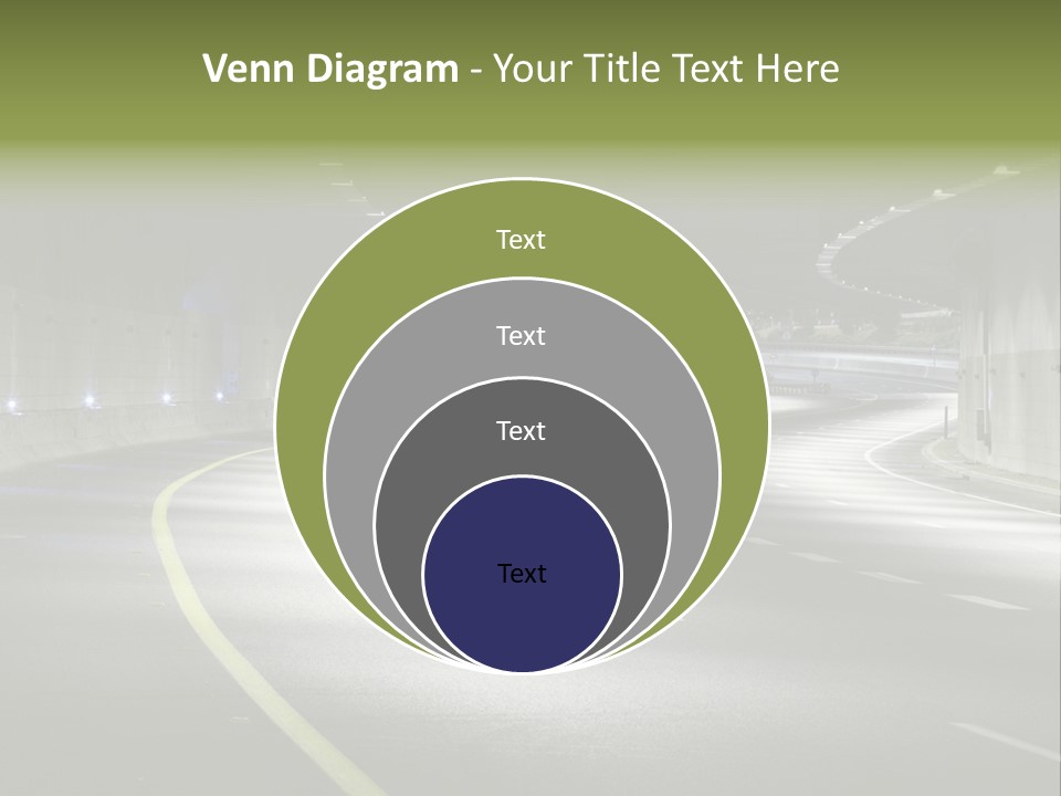 Urban Scene Moving Down Yard Line PowerPoint Template