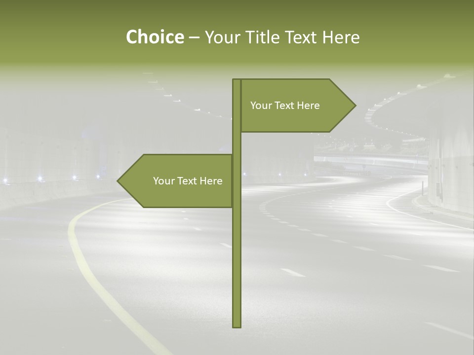 Urban Scene Moving Down Yard Line PowerPoint Template