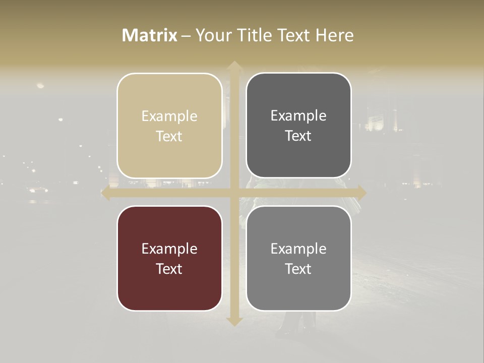 One Shopping Lifestyle PowerPoint Template