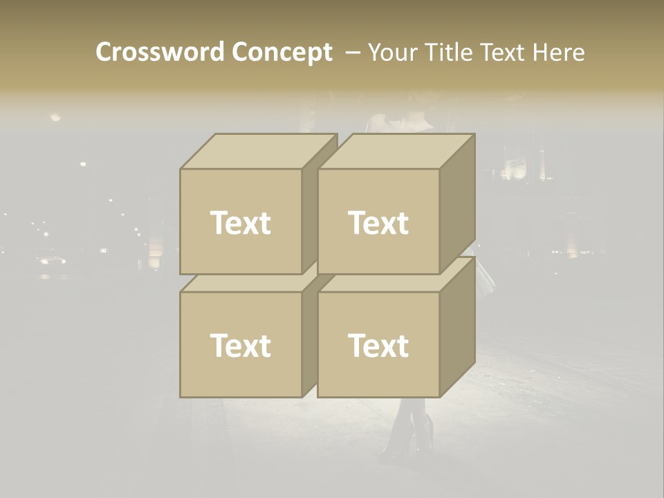 One Shopping Lifestyle PowerPoint Template
