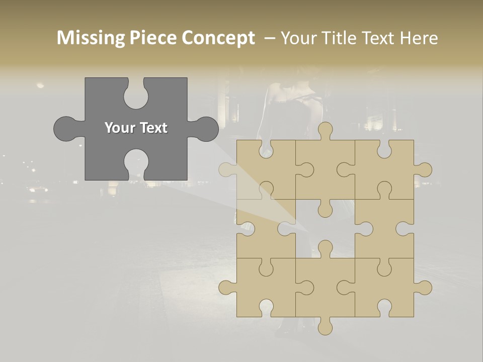 One Shopping Lifestyle PowerPoint Template