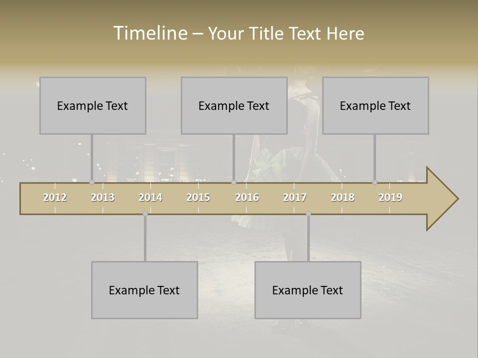 One Shopping Lifestyle PowerPoint Template