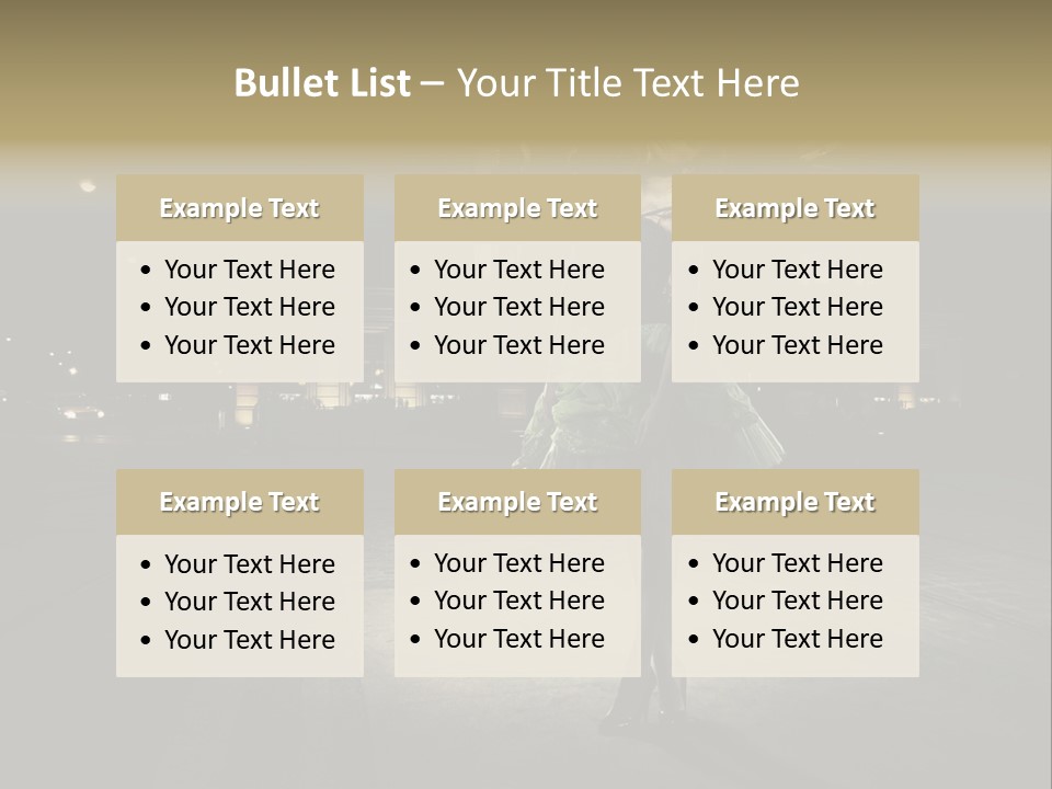 One Shopping Lifestyle PowerPoint Template