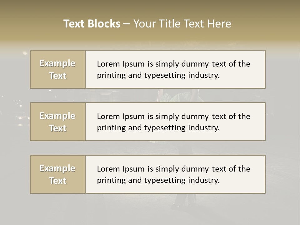 One Shopping Lifestyle PowerPoint Template