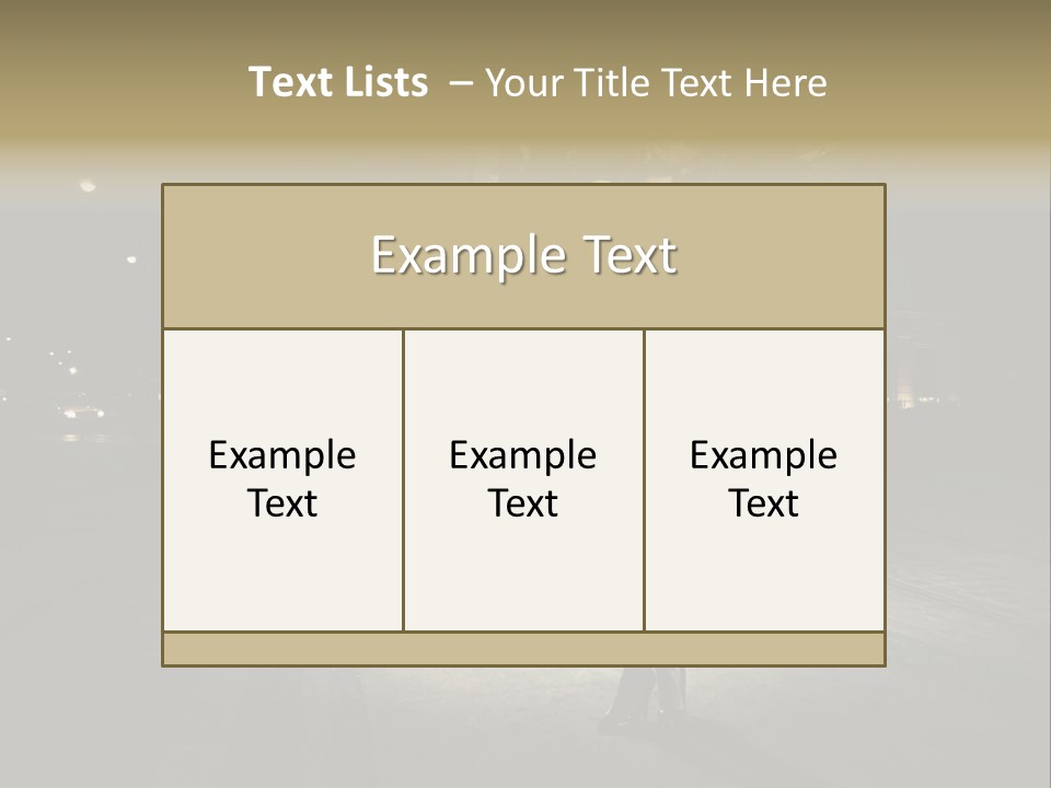 One Shopping Lifestyle PowerPoint Template
