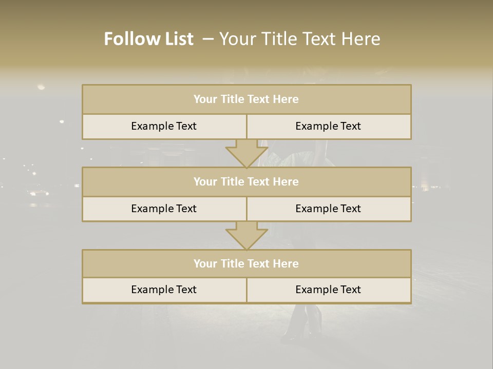 One Shopping Lifestyle PowerPoint Template