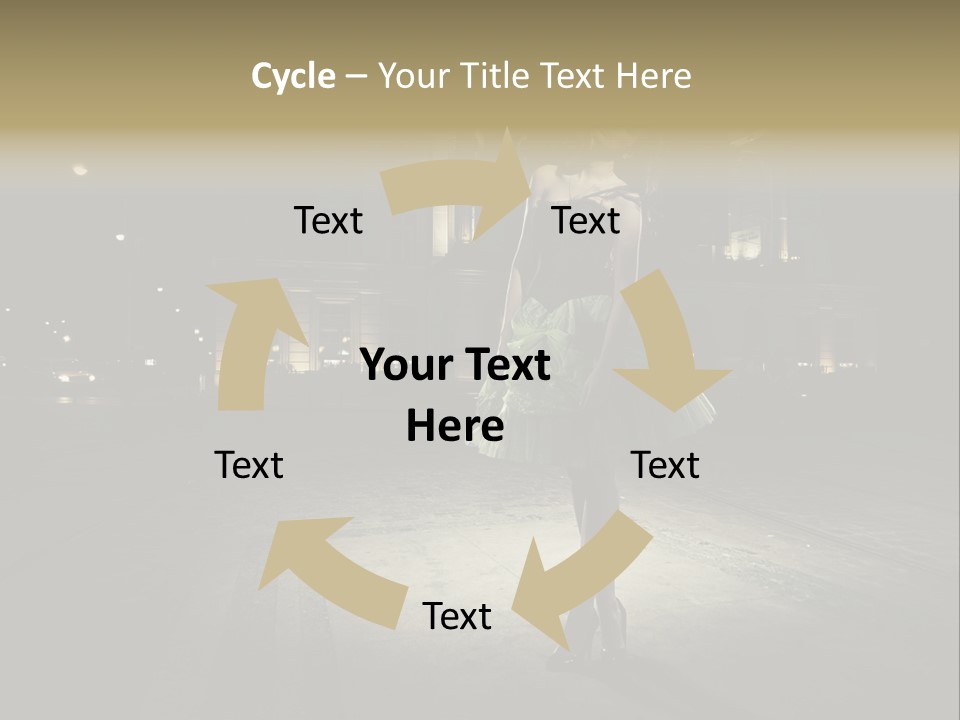 One Shopping Lifestyle PowerPoint Template