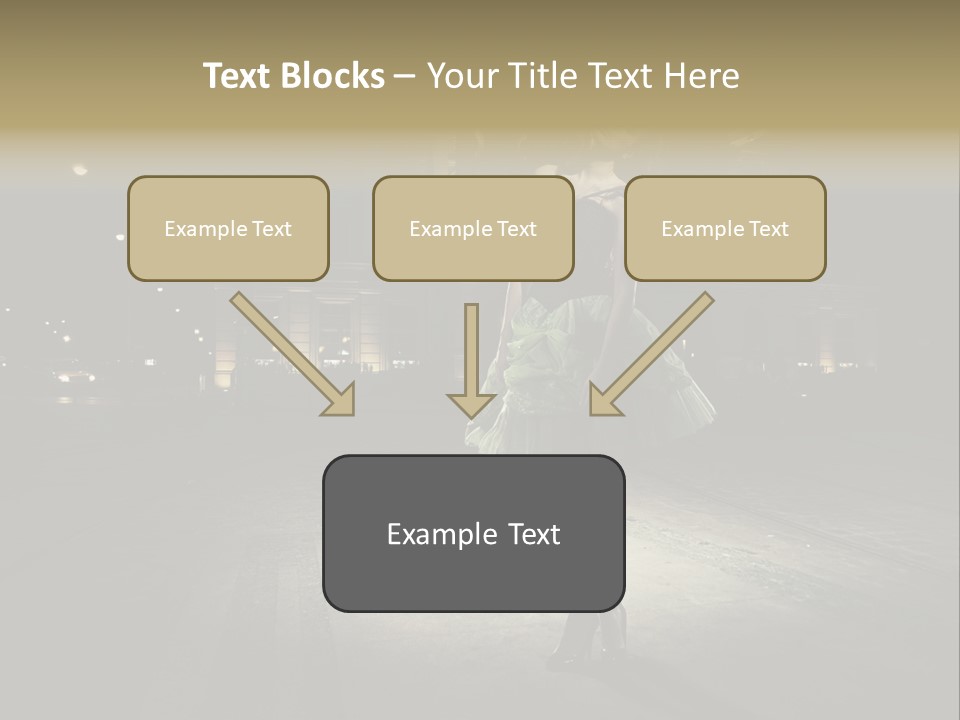 One Shopping Lifestyle PowerPoint Template