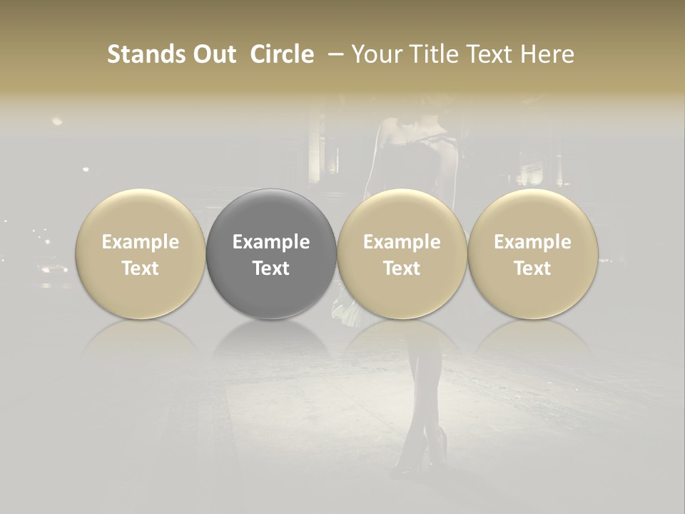 One Shopping Lifestyle PowerPoint Template