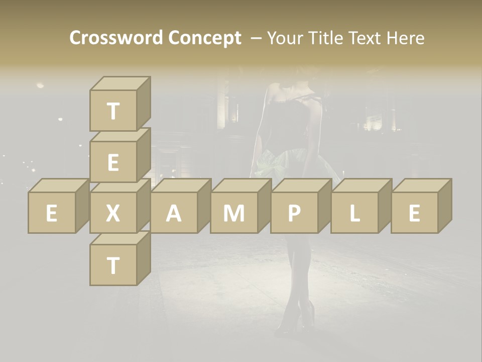 One Shopping Lifestyle PowerPoint Template