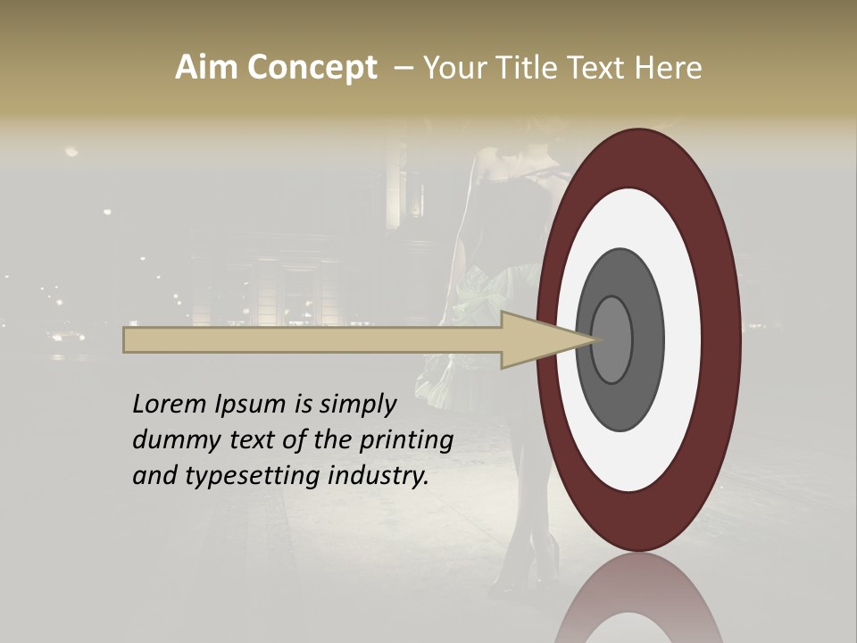 One Shopping Lifestyle PowerPoint Template