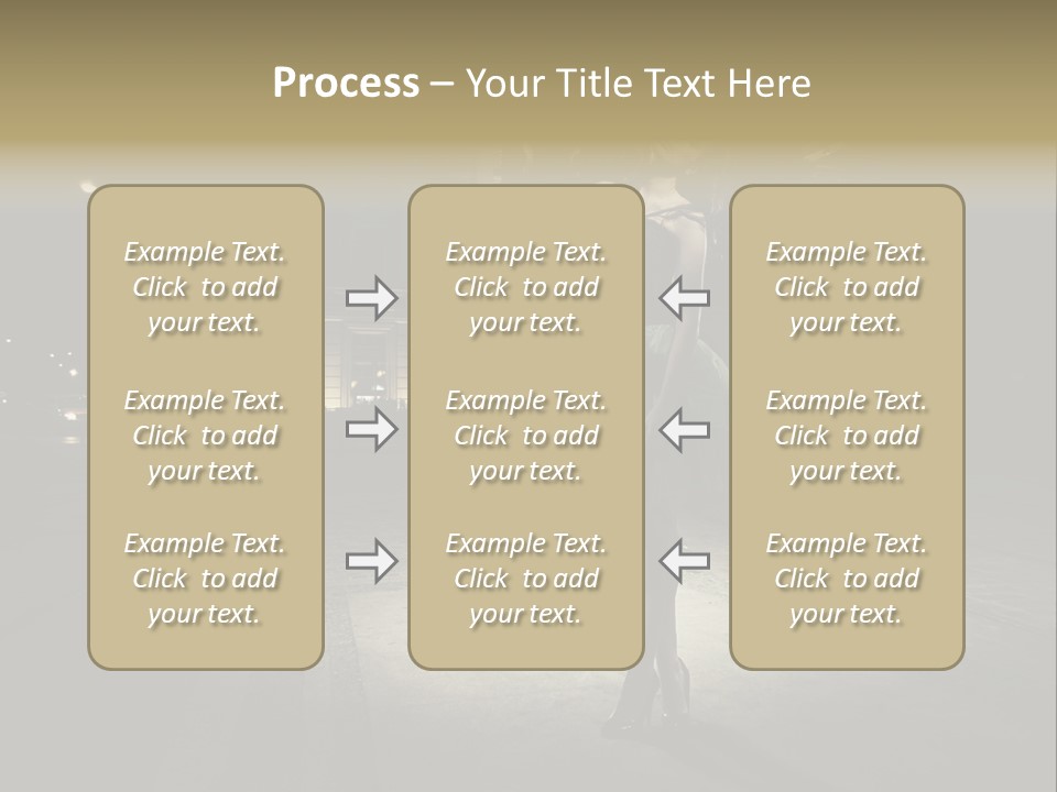 One Shopping Lifestyle PowerPoint Template