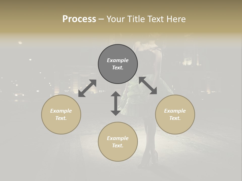 One Shopping Lifestyle PowerPoint Template