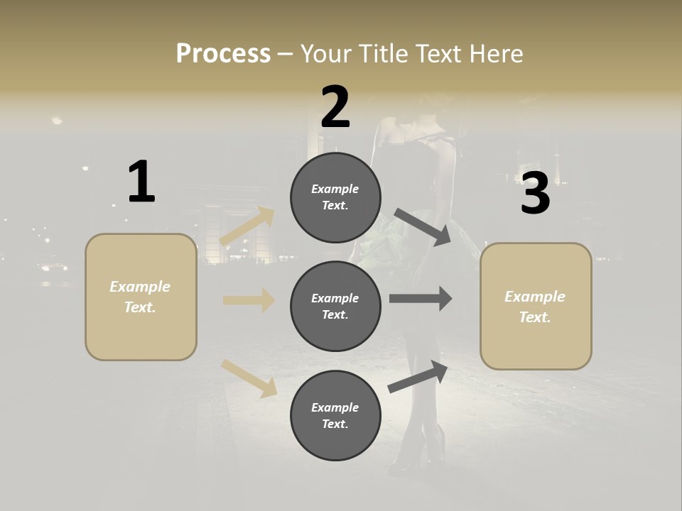 One Shopping Lifestyle PowerPoint Template