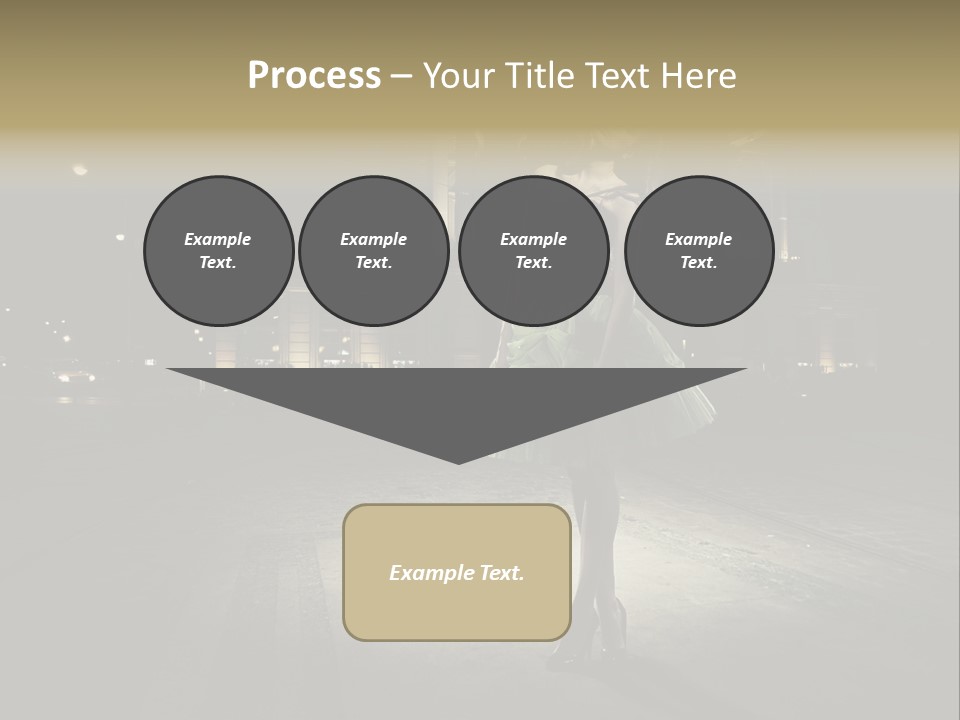 One Shopping Lifestyle PowerPoint Template