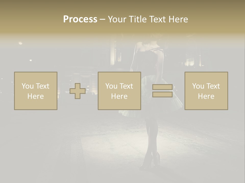 One Shopping Lifestyle PowerPoint Template
