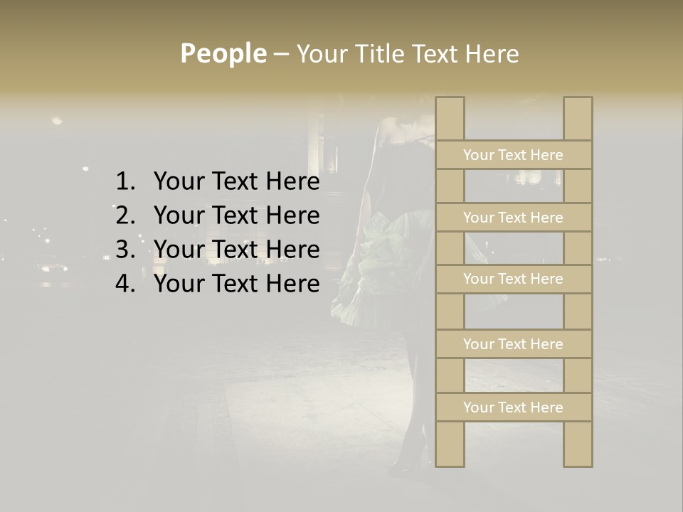 One Shopping Lifestyle PowerPoint Template