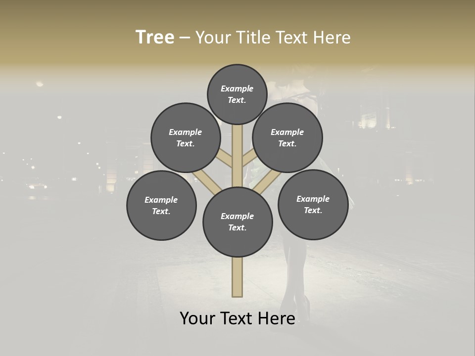 One Shopping Lifestyle PowerPoint Template