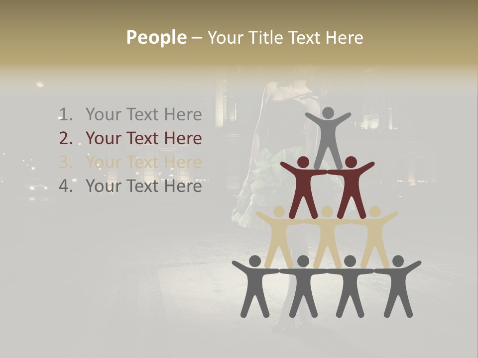 One Shopping Lifestyle PowerPoint Template