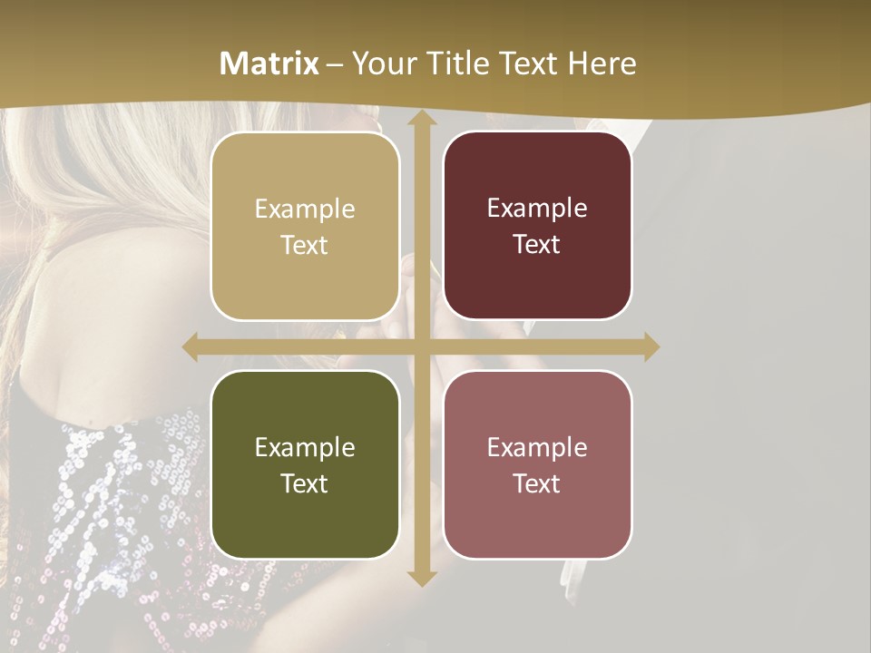 Lifestyles Intimacy Woman PowerPoint Template