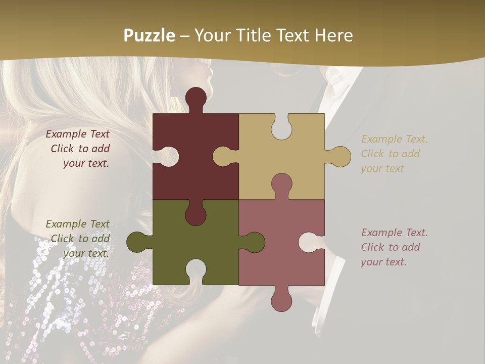 Lifestyles Intimacy Woman PowerPoint Template