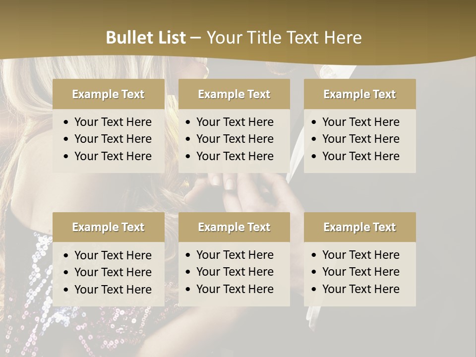 Lifestyles Intimacy Woman PowerPoint Template