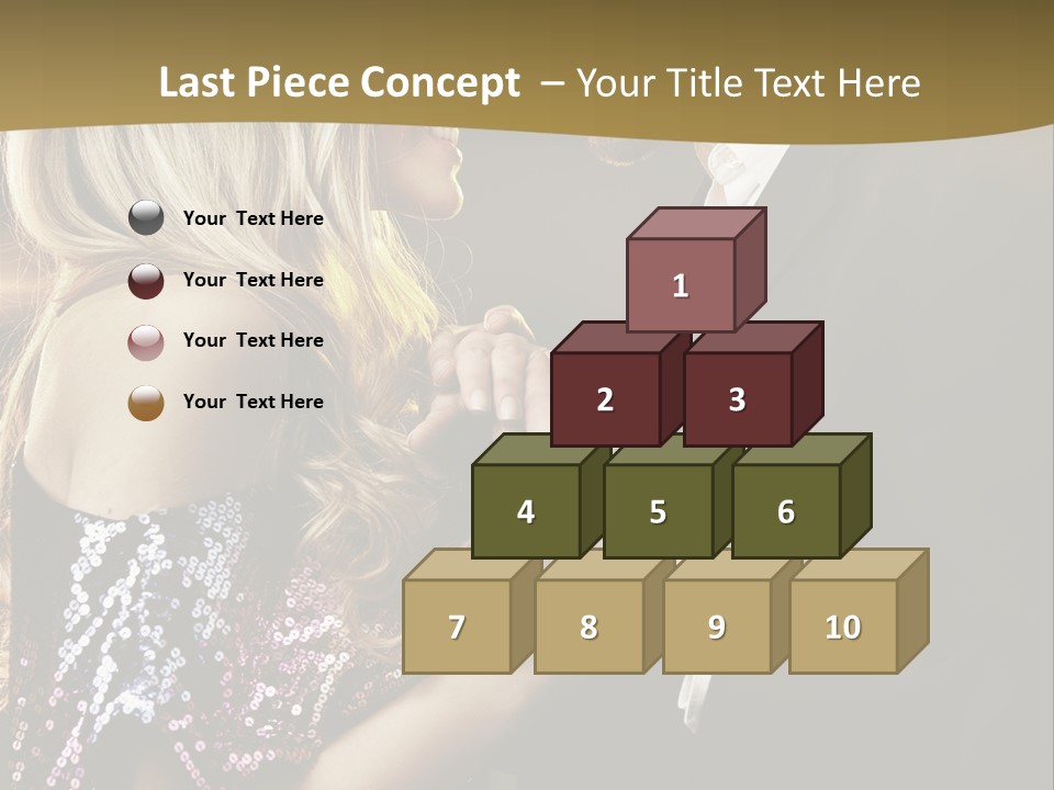 Lifestyles Intimacy Woman PowerPoint Template