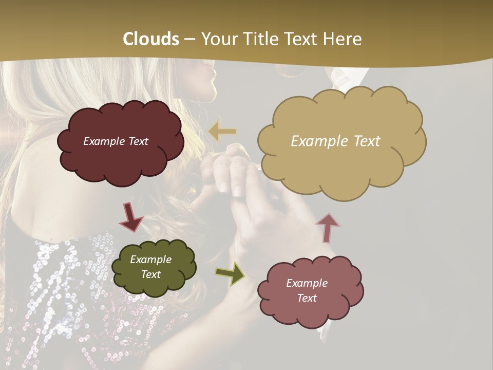 Lifestyles Intimacy Woman PowerPoint Template