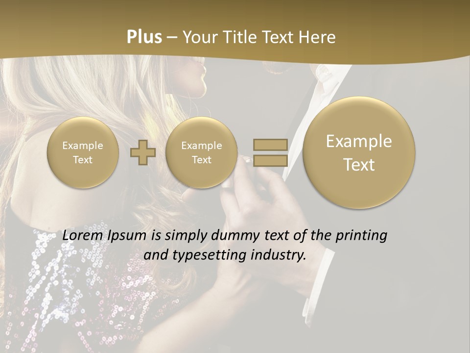 Lifestyles Intimacy Woman PowerPoint Template