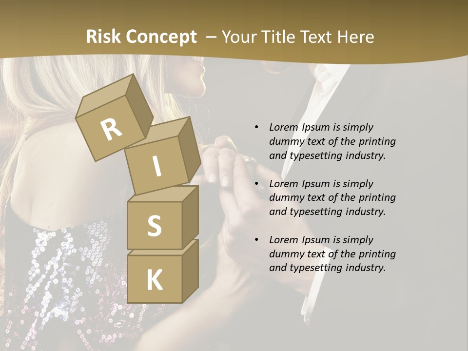 Lifestyles Intimacy Woman PowerPoint Template