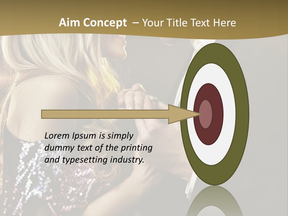 Lifestyles Intimacy Woman PowerPoint Template