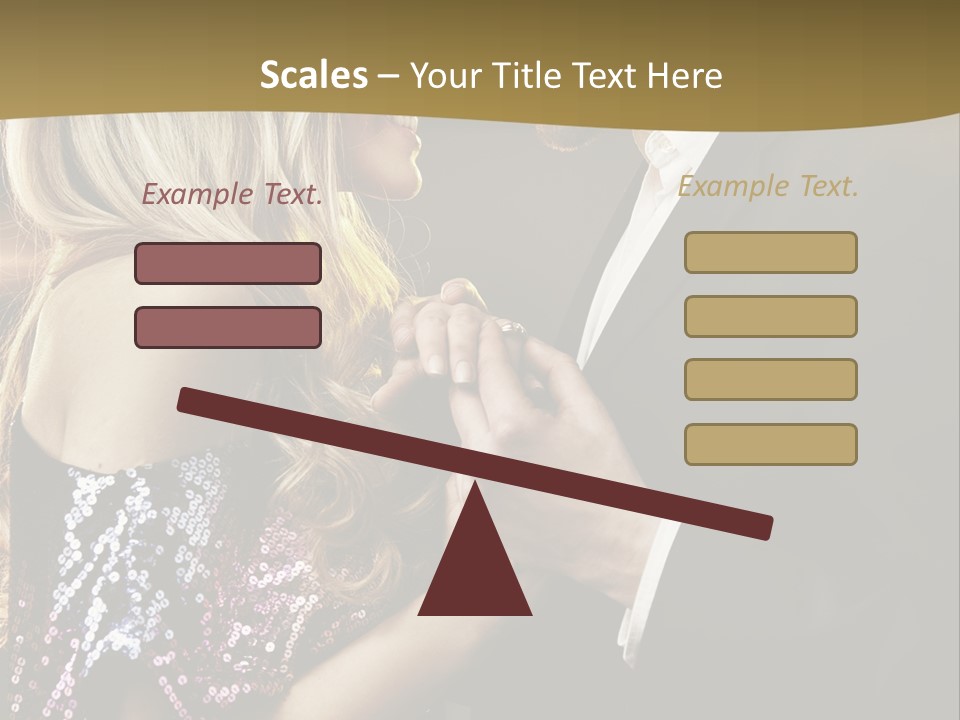 Lifestyles Intimacy Woman PowerPoint Template