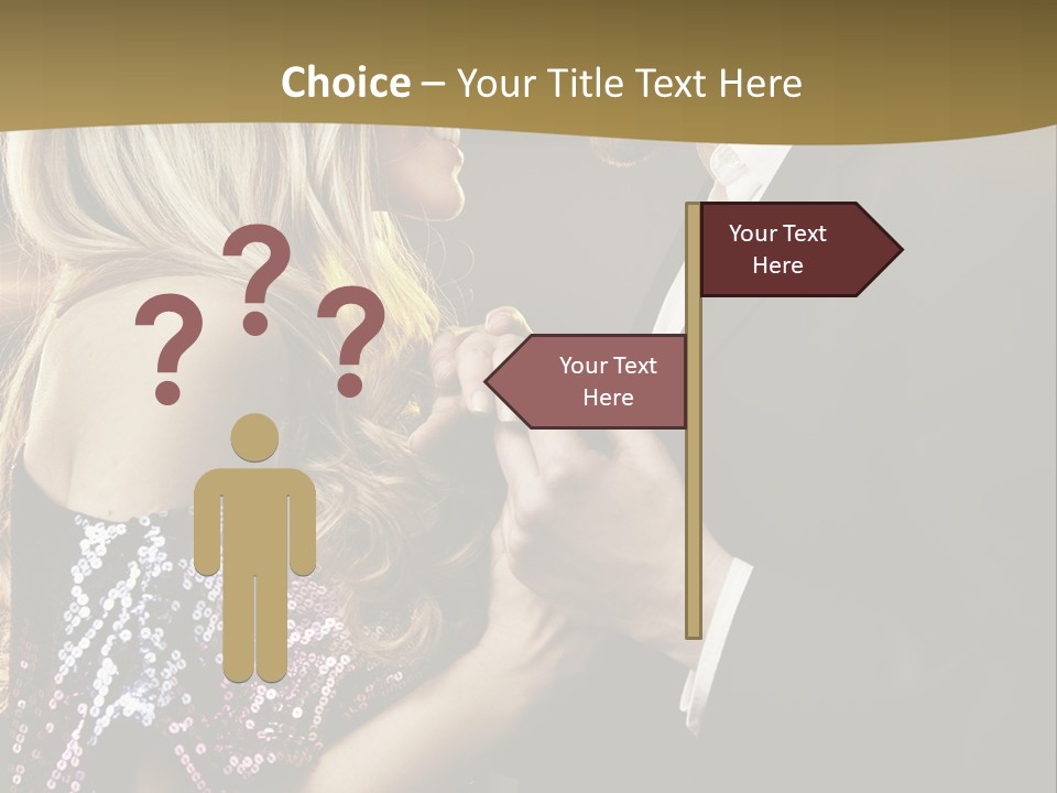 Lifestyles Intimacy Woman PowerPoint Template