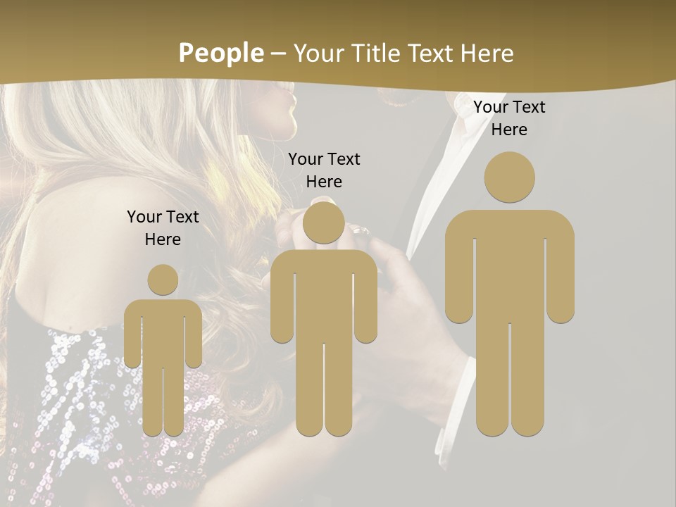 Lifestyles Intimacy Woman PowerPoint Template