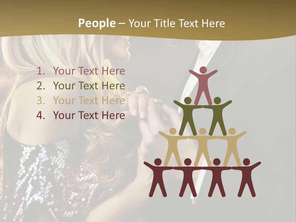 Lifestyles Intimacy Woman PowerPoint Template