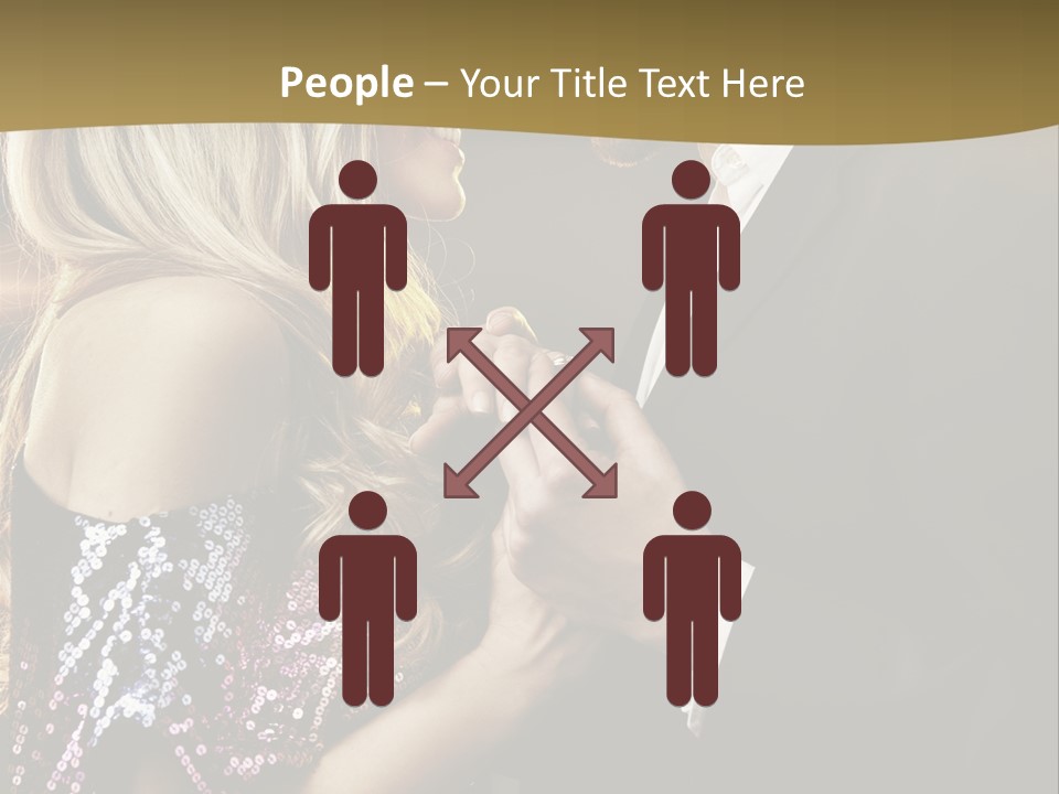 Lifestyles Intimacy Woman PowerPoint Template