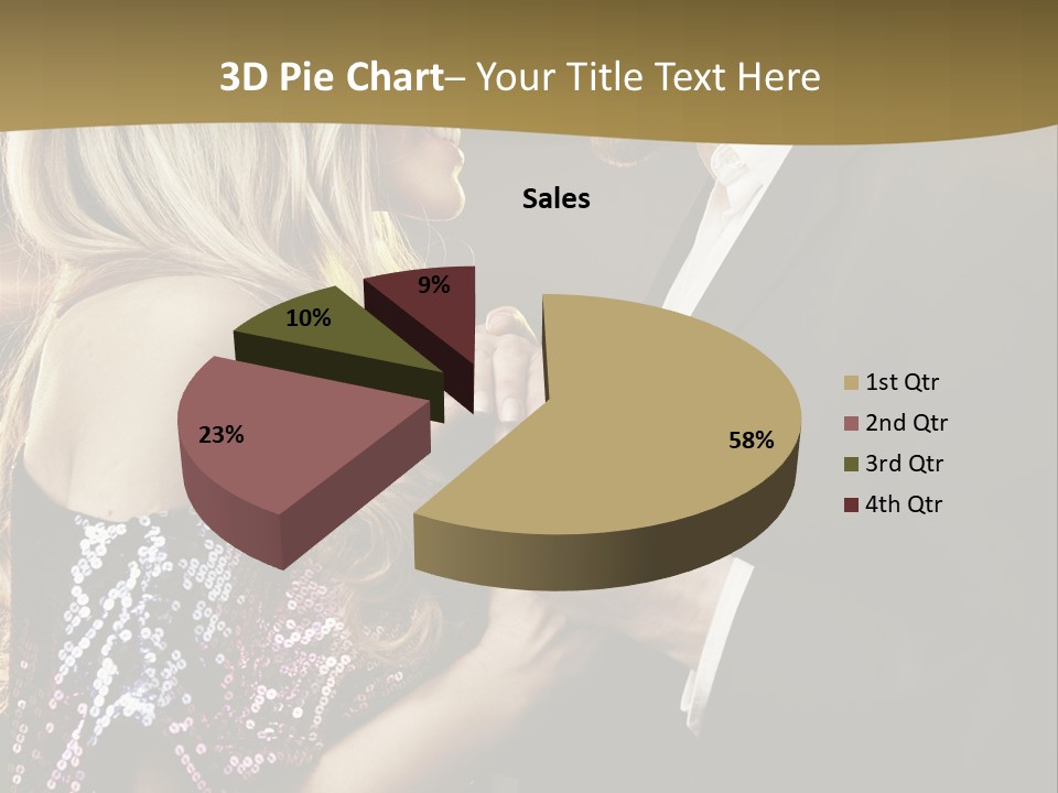 Lifestyles Intimacy Woman PowerPoint Template