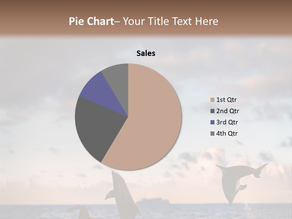 Swimming Wildlife Summer PowerPoint Template