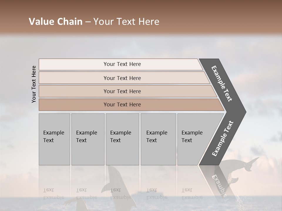 Swimming Wildlife Summer PowerPoint Template