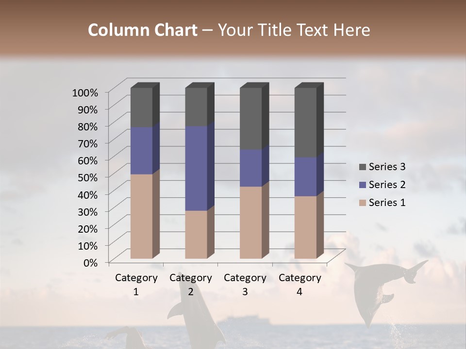 Swimming Wildlife Summer PowerPoint Template