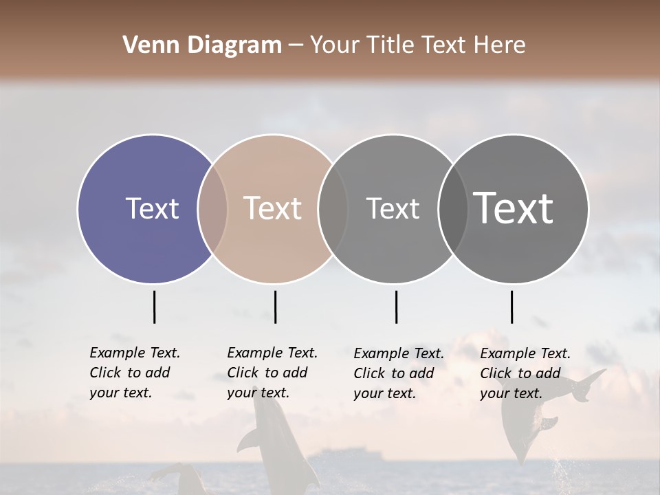 Swimming Wildlife Summer PowerPoint Template