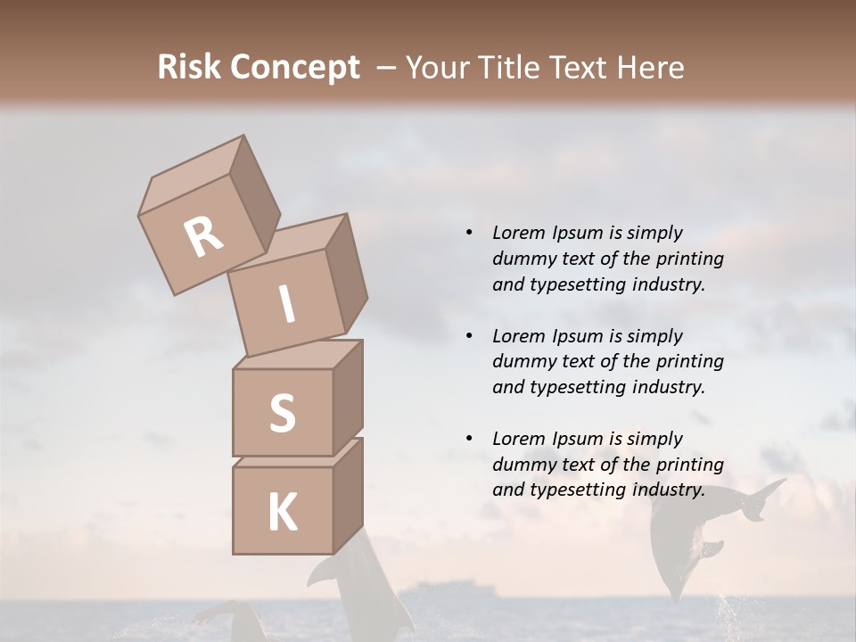 Swimming Wildlife Summer PowerPoint Template