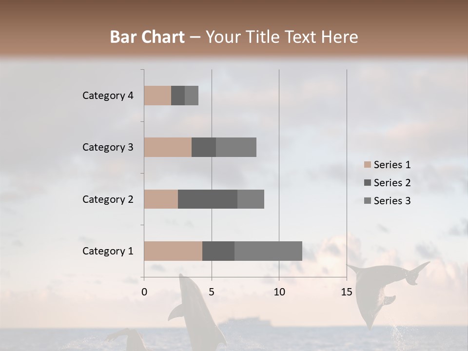 Swimming Wildlife Summer PowerPoint Template