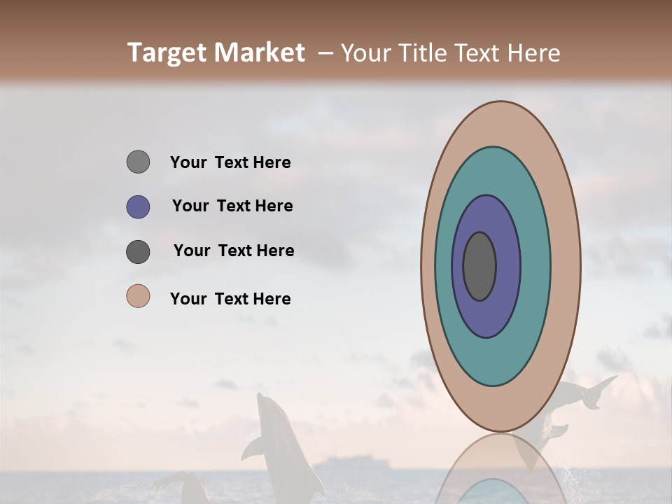 Swimming Wildlife Summer PowerPoint Template